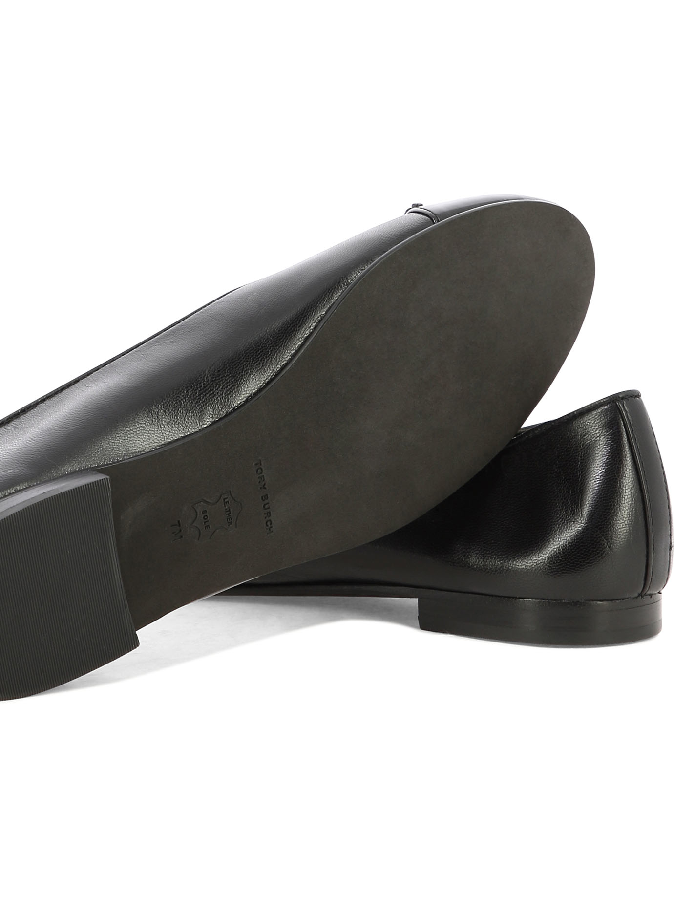 TORY BURCH Black   Cap-Toe ballet flats